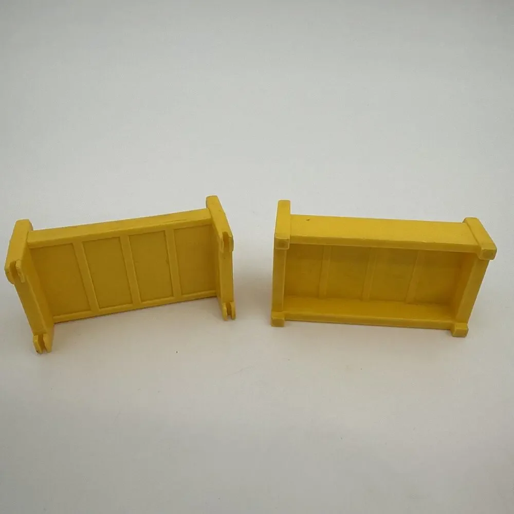 Vtg Fisher Price Little People Baby Nursery Furniture 1972 Plus 2 Kids Beds